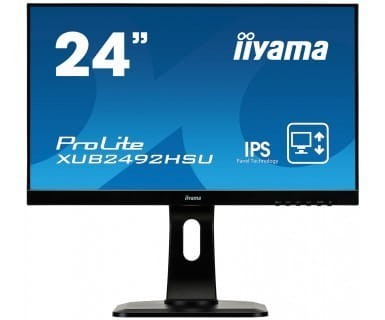 IIYAMA 24'' XUB2492HSU- SPEAKERS,ULTRASLIM,USB