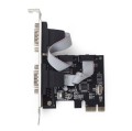 Gembird Karta sieciowa PCI Express/ 2porty RS232/2MBps