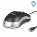 4world Mysz optyczna Tuscani USB 800dpi czarna