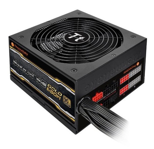 Thermaltake Smart SE 630W Modular (sprawność 80+ Gold dla 230V, 2xPEG, 140mm, Single Rail)