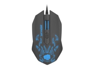 Fury Mysz Brawler 1600 DPI dla graczy podświetlenie