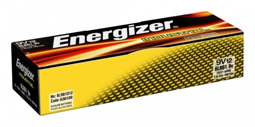 Energizer Bateria Alkaliczna Industrial 9V /12szt.