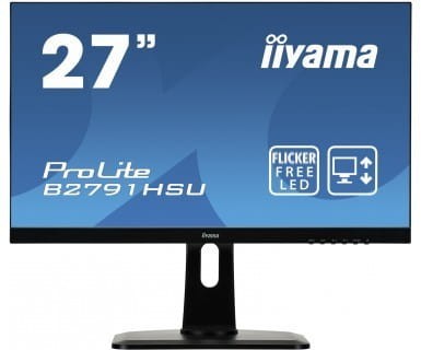 IIYAMA 27'' B2791HSU-B1 TN,FHD,75Hz,HDMI,DP,USB