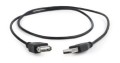 Gembird Przedłużacz kabla USB 2.0 AM-AFI 0.75m czarny