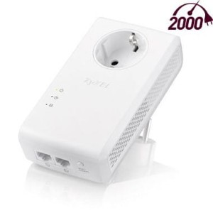Zyxel Dwupak PowerLine PLA5456 1800 Mb/s 2xLAN