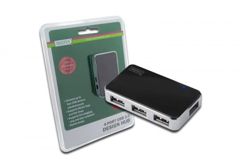 Digitus Hub USB2.0 4 portowy aktywny