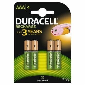 Duracell Akumulator AAA/HR3 750mAh 4szt blistr
