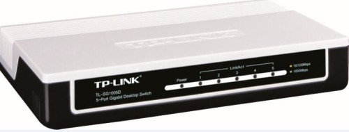 TP-LINK Przełącznik typu desktop, 5 portów Gb TL-SG1005D