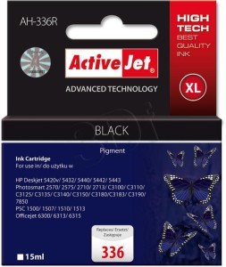 Tusz ActiveJet AH-336R czarny  do drukarki HP - zamiennik HP nr 336 C9362EE