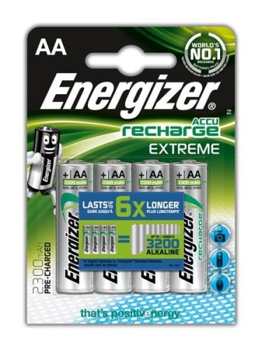 Energizer Akumulatory Extreme AA / 4 sztuki