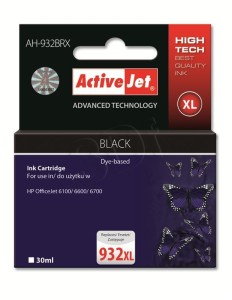 Tusz ActiveJet AH-932BRX czarny do drukarki HP - zamiennik HP nr 932XL CN053AE