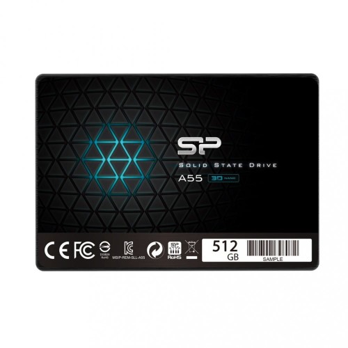 Silicon Power Dysk SSD Ace A55 512GB 3D TLC 2, 5 SATA3 560/530MB/s 7mm