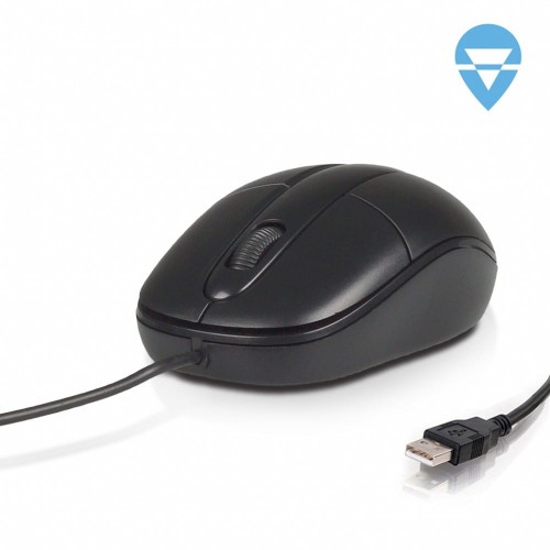 4world Mysz optyczna 'CLASSIC' USB 1200dpi czarna