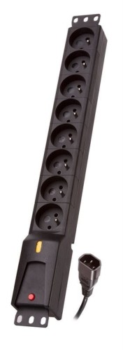 Lestar Listwa zasilająca LZRM 810 BW IEC 320, PDU, 5m